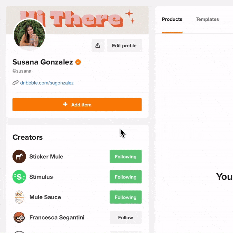 Ajoutez des produits imprimés personnalisés à votre boutique sur Sticker Mule