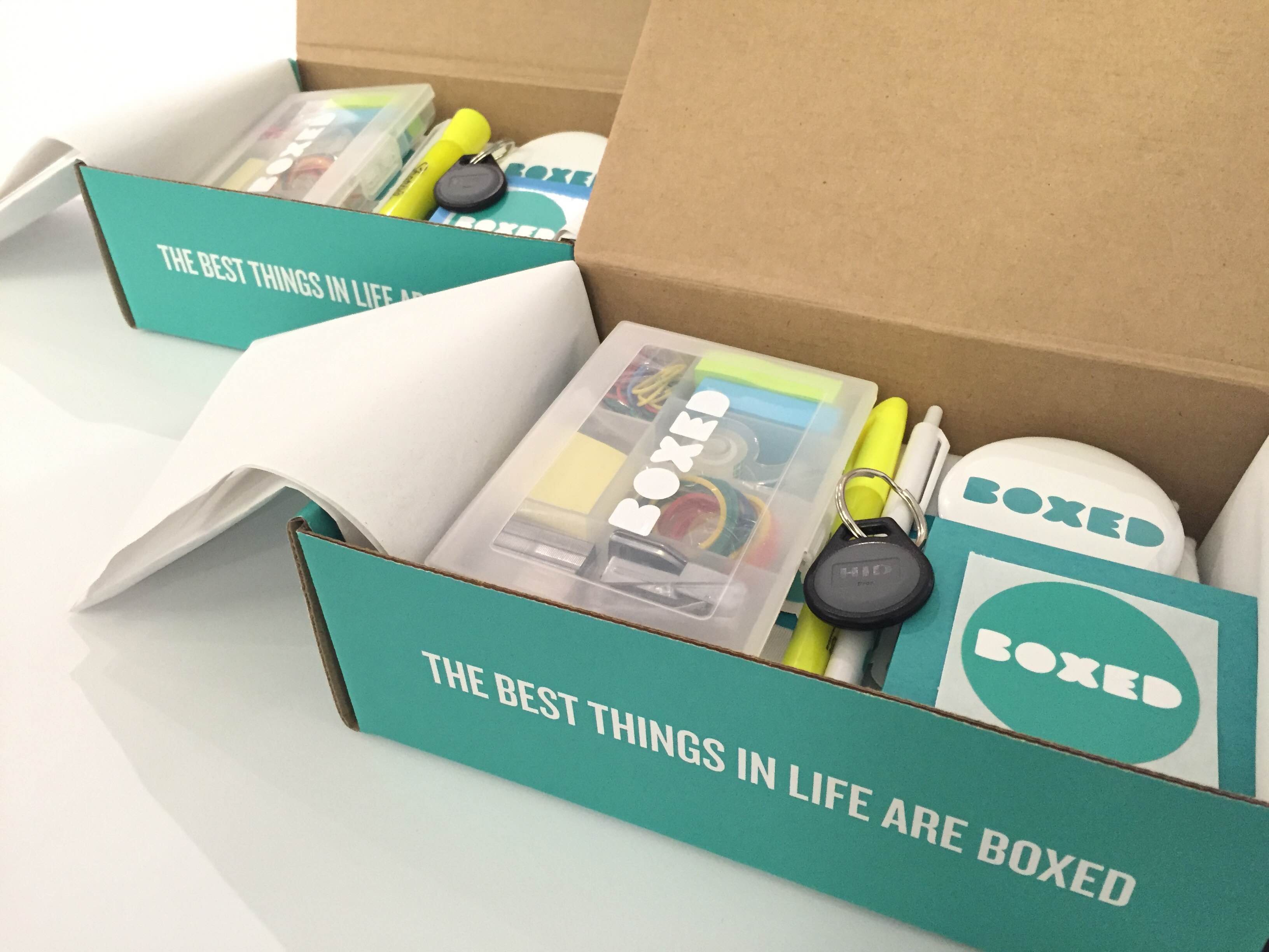 The Boxed new hire kit