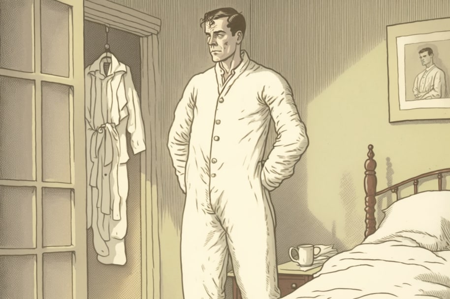 1800s t-shirt origin story from the union suit