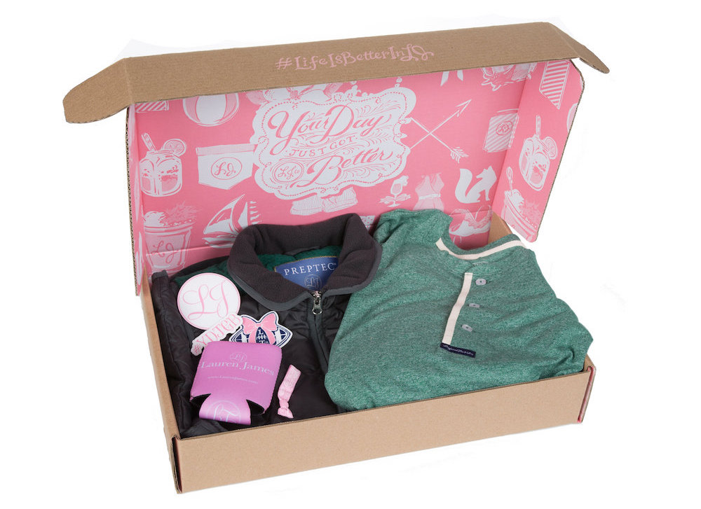 Lauren James Packaging and Box