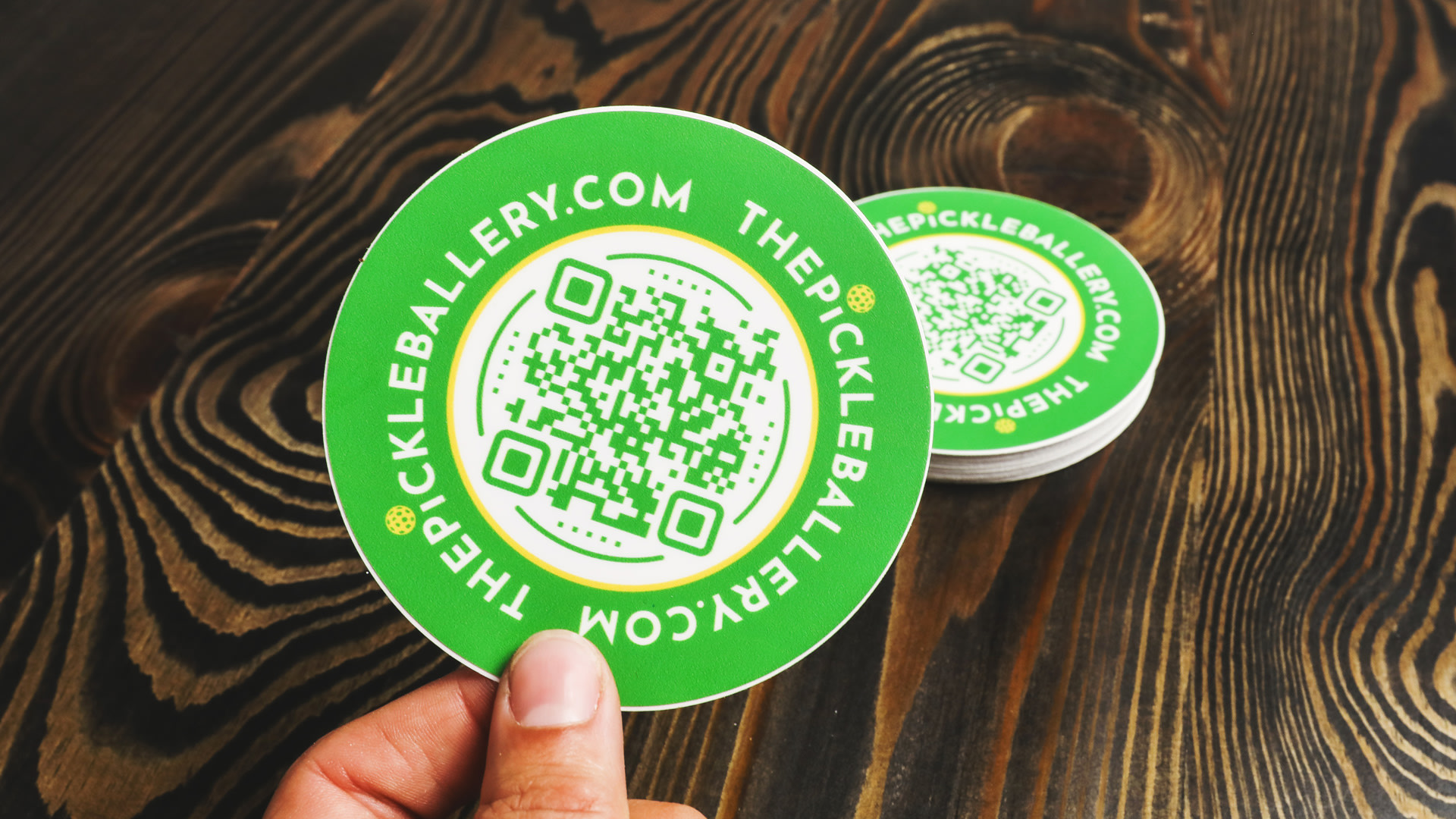 QR code stickers