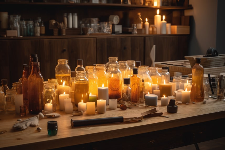 materials for candle business