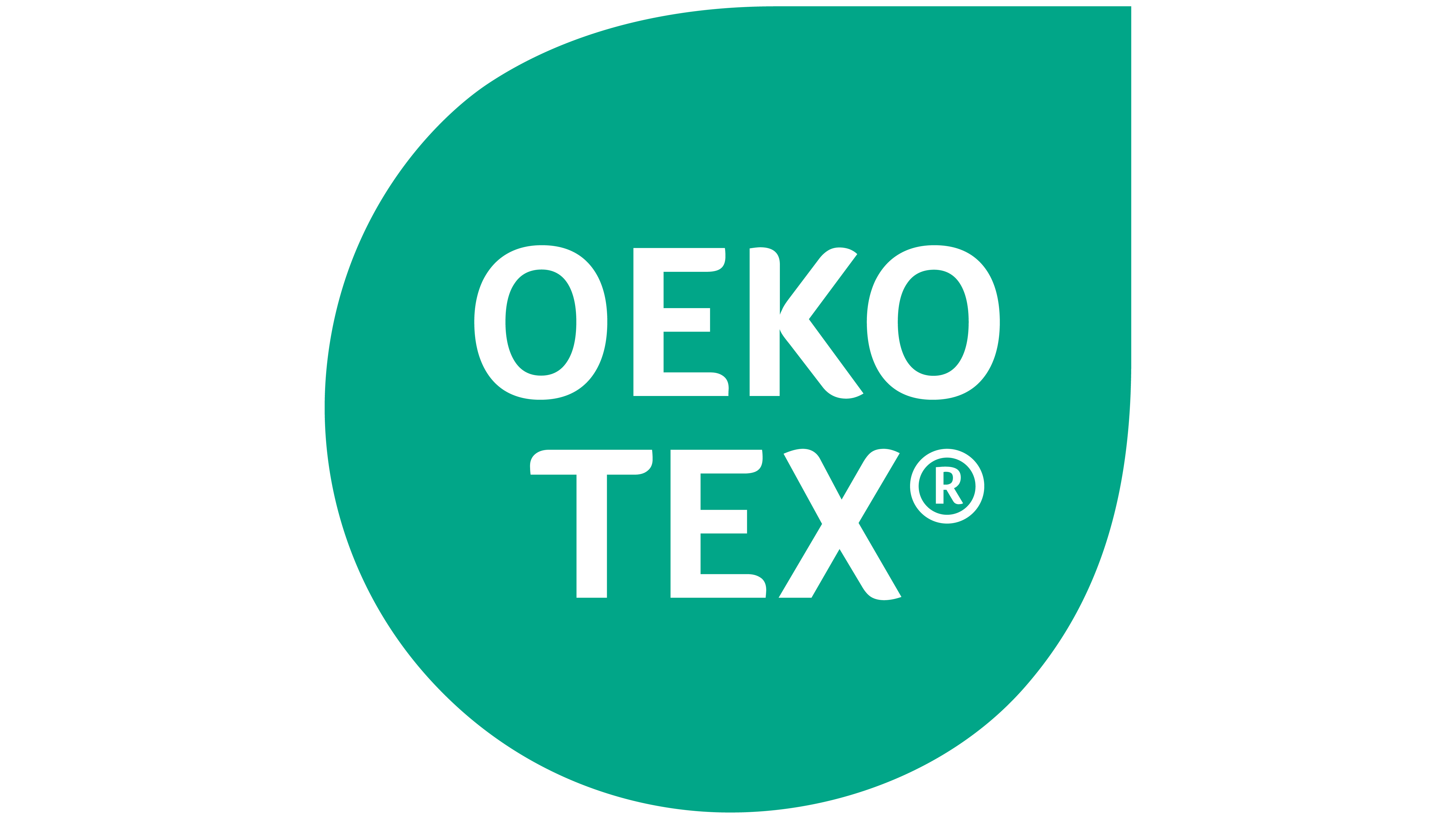oeko-tex logo on sticker mule shirts