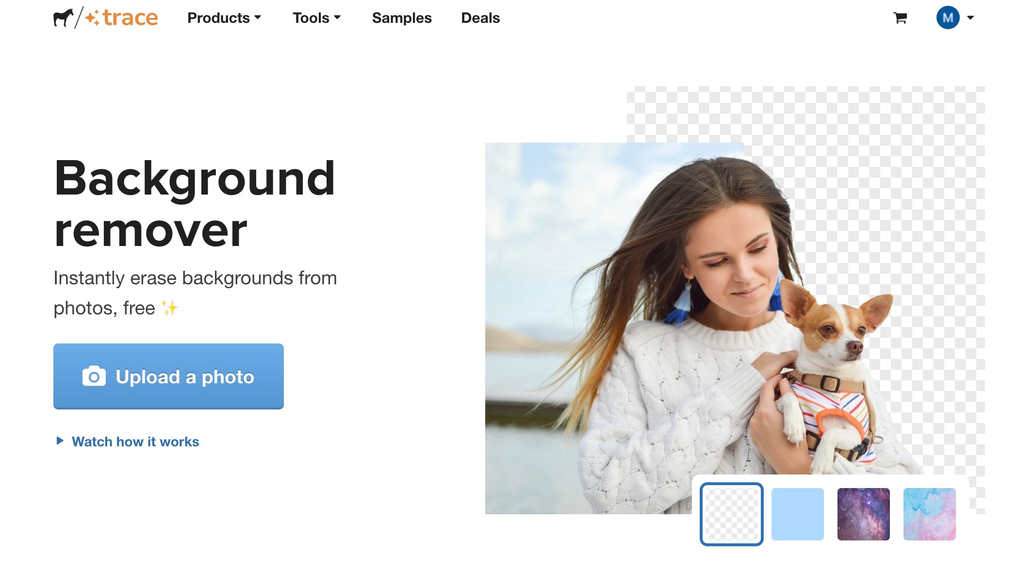 rimozione background gratis dalle foto con ai