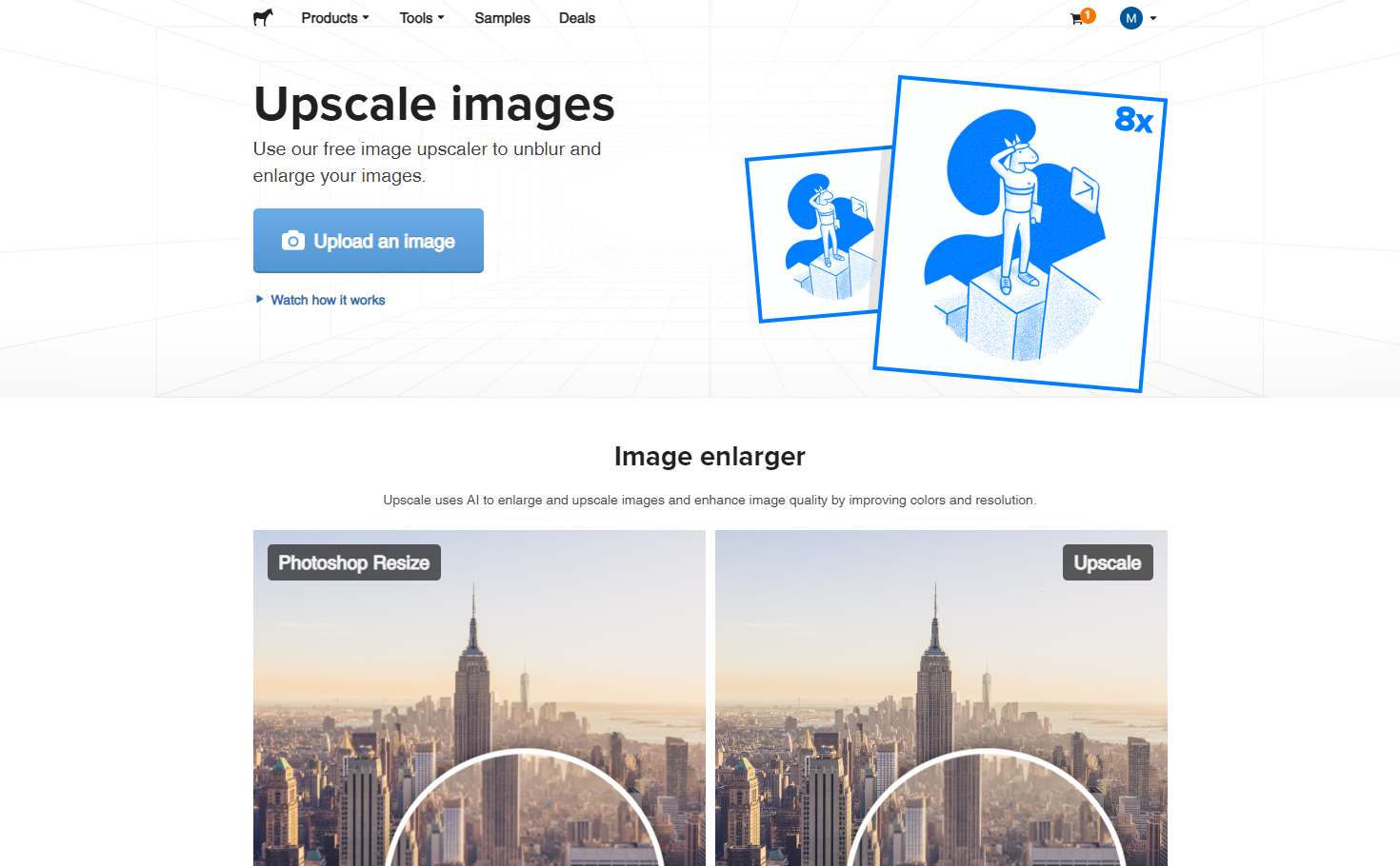 free upscale image without losing resolution online