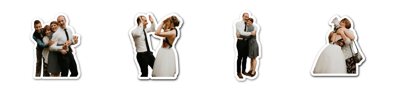 Ímanes personalizados familiares
