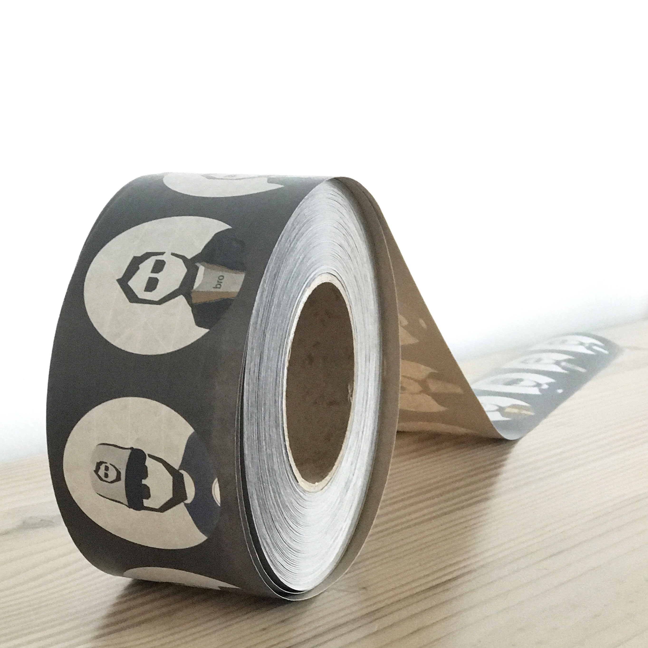 Packaging tape design by Kristin Schleihs