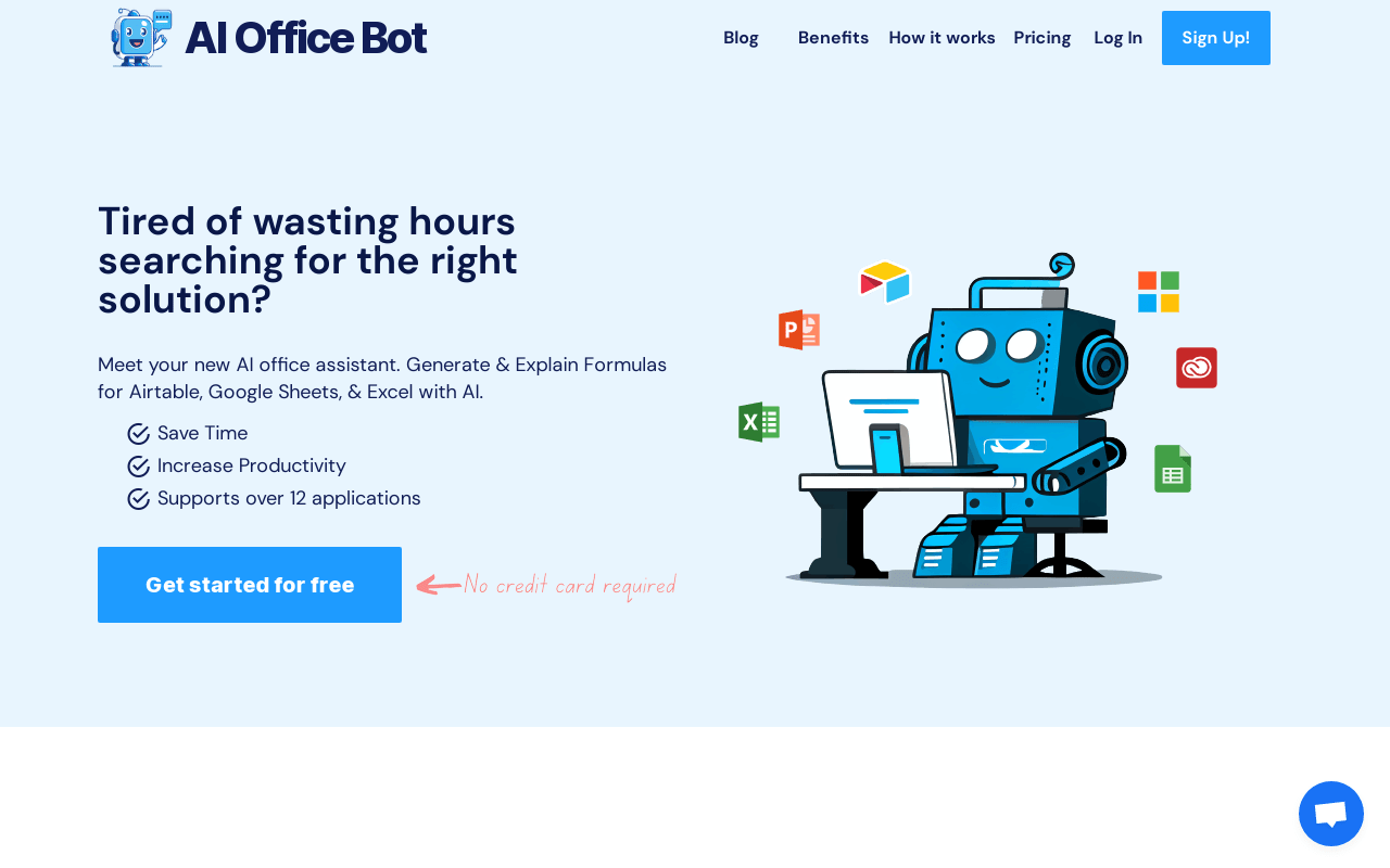 KI-Bot für Google Excel und Google Sheets