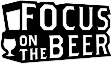 Diseño de pegatina transferible de Focus on the Beer