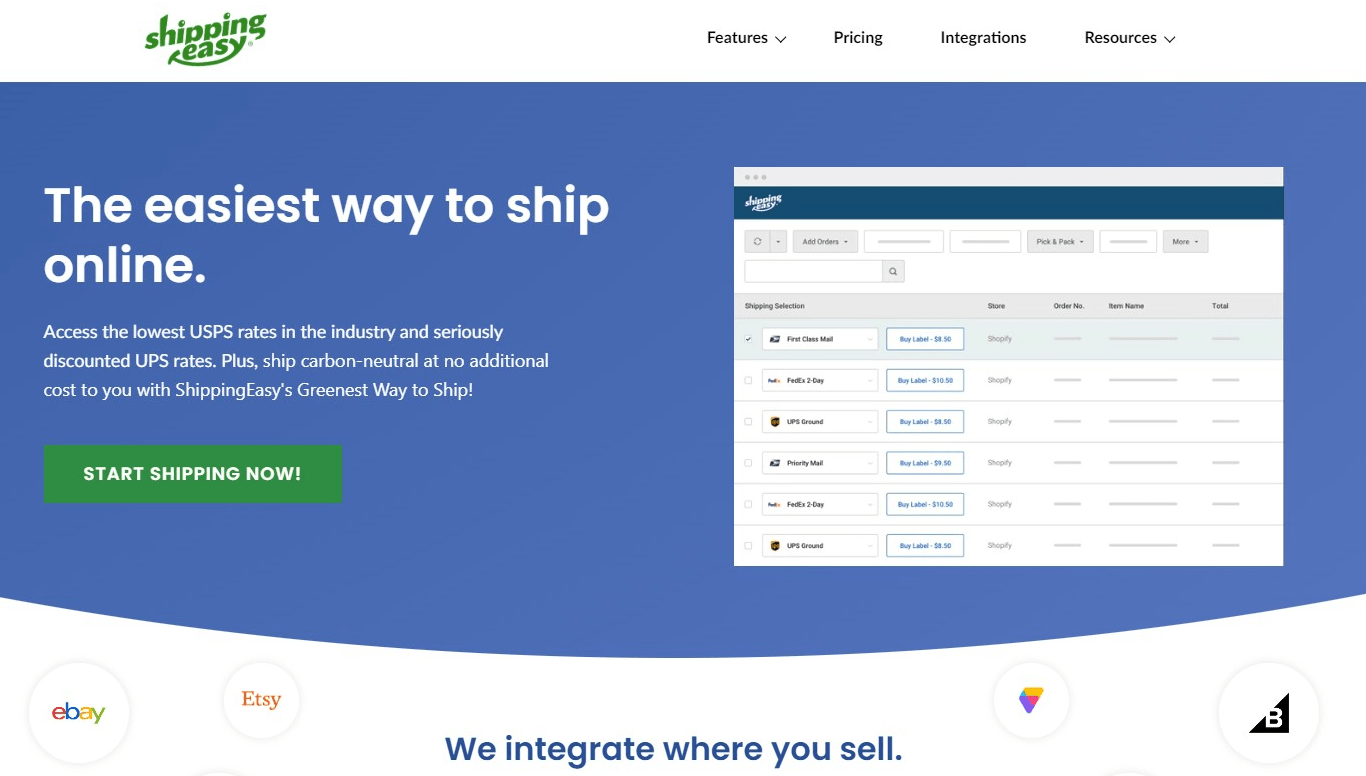 shippingeasy alternatives à shipstation