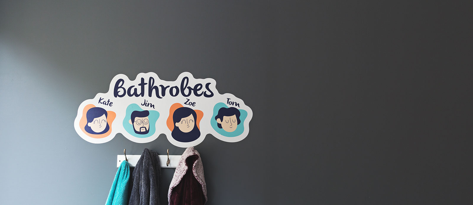 Bathroom wall decals Sticker Mule Australia