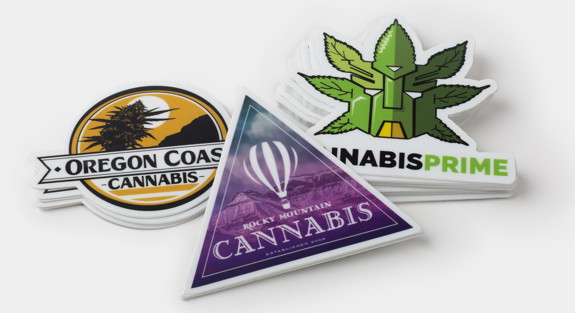 Cannabis packaging Sticker Mule
