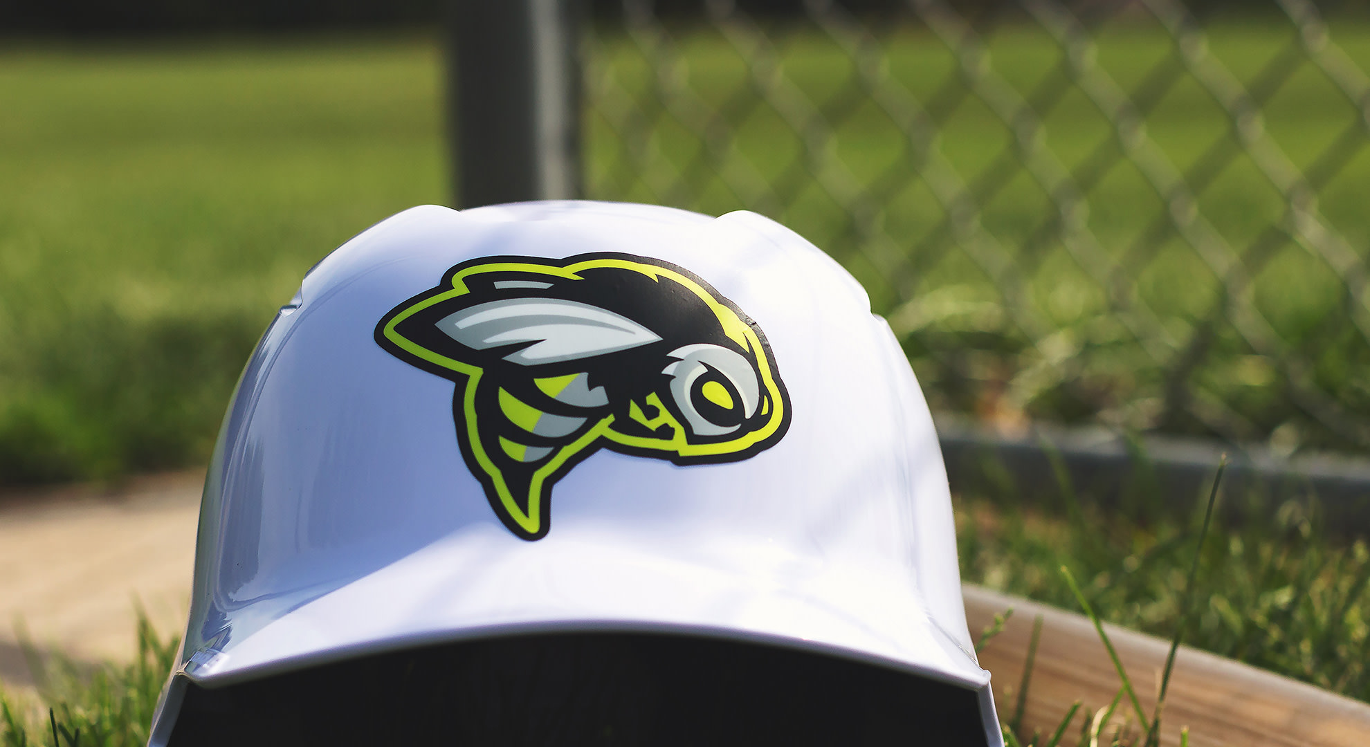 Baseball helmet decals