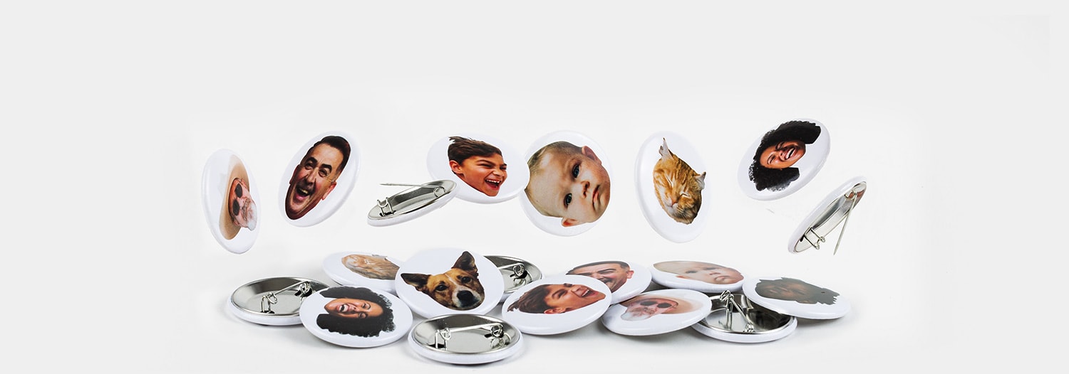 Face buttons Sticker Mule