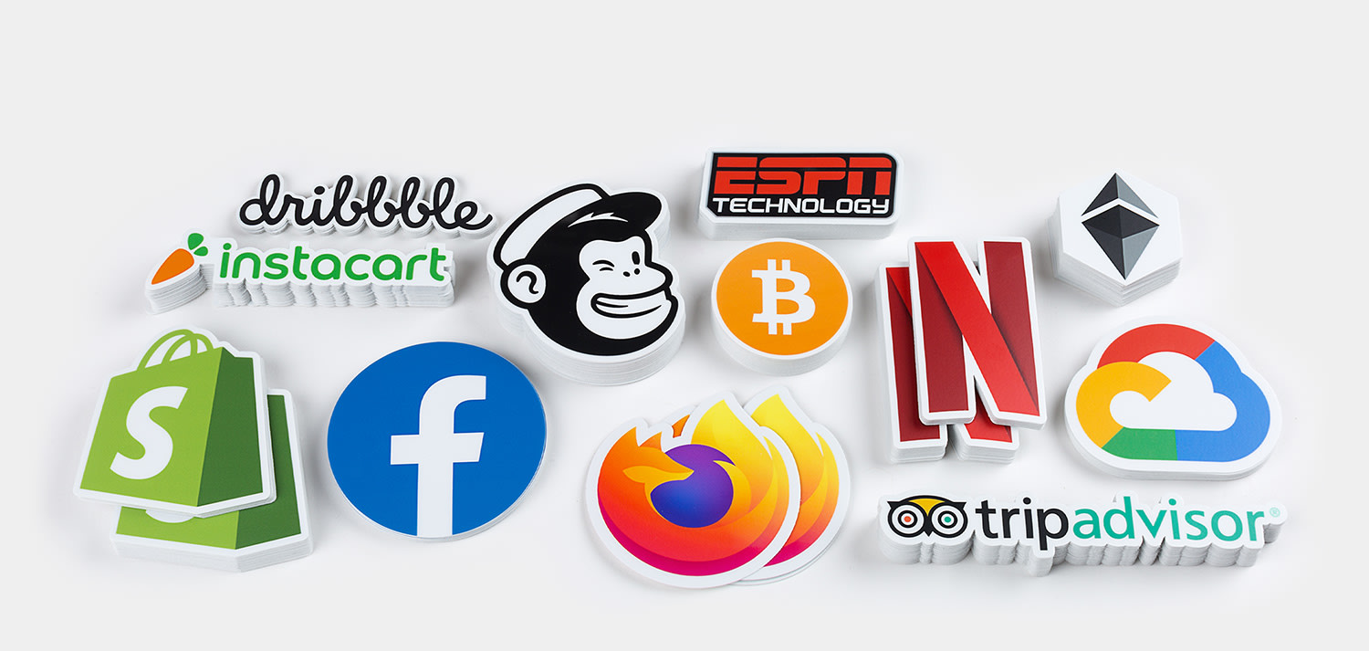 Logo stickers sale