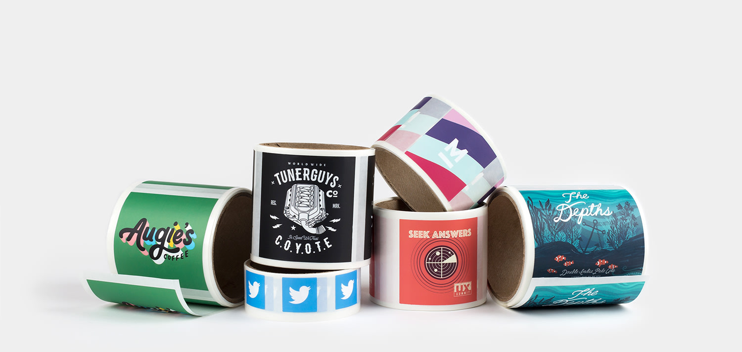 Roll labels shop