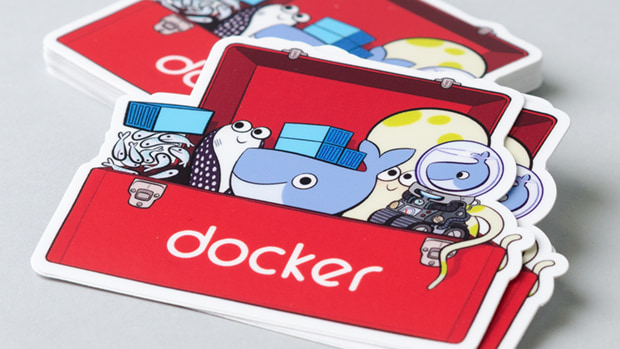 Docker-sticker-matte-finish