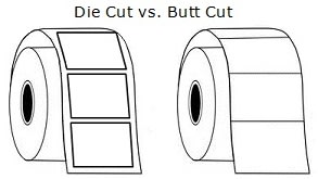 butt cut vs. die cut