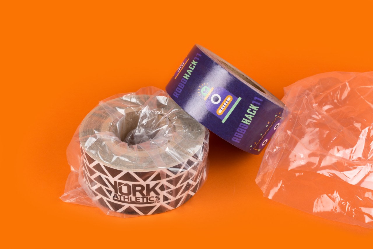 How will you package and ship my packaging tape? Sticker Mule