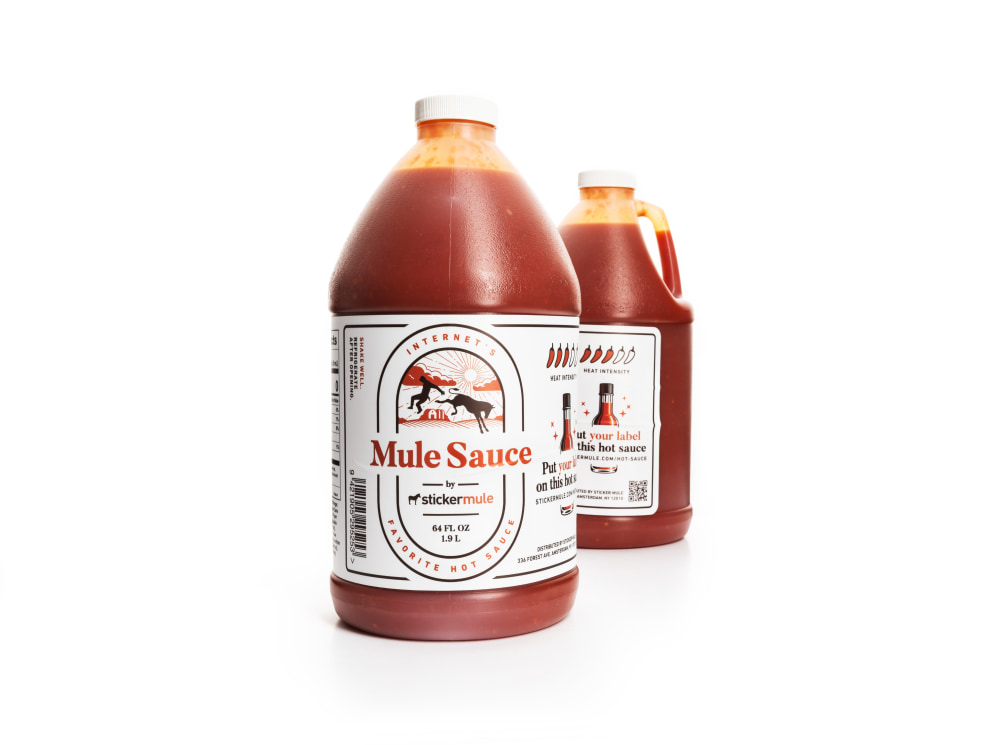 Garrafas de Mule Sauce
